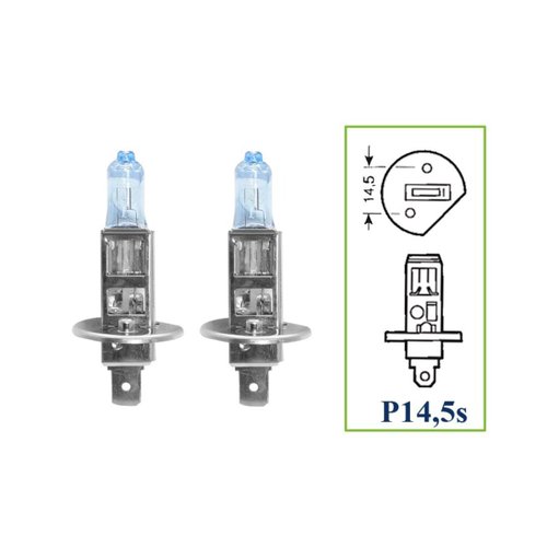 Par Lâmpada Halógena Hella High Performance 2.0 H1 12V 55W