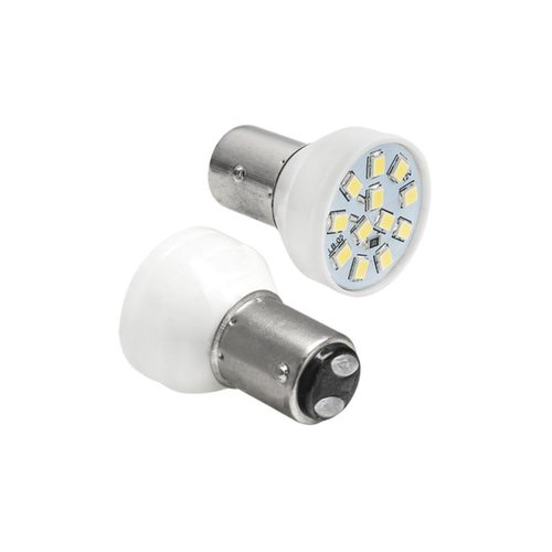 Par Lâmpada LED Autopoli Branco 12V BAY15D (1034)