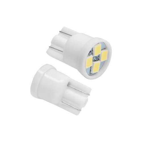 Par Lâmpada LED Autopoli Branco 24V 1,8W W2,1X9,5D Pingão