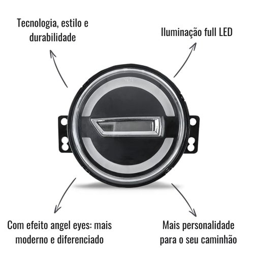 Par Lanterna Pisca LED Angel Eyes Pradolux Constellation