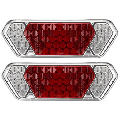 Par Lanterna Traseira Braslux Original Guerra Diamond I