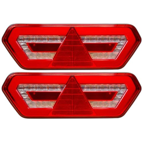 Par Lanterna Traseira LED Braslux Original Guerra