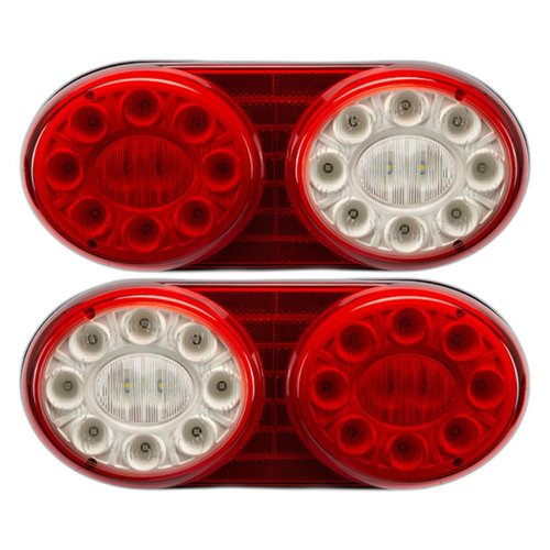 Par Lanterna Traseira LED Braslux Style I Randon 2010-2015