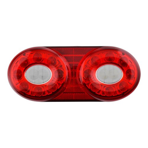 Par Lanterna Traseira LED Braslux Style Randon Metalizado