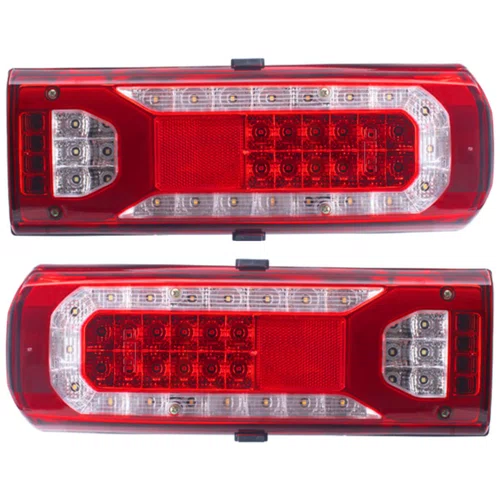 Par Lanterna Traseira LED Gauer 24V MB New Actros