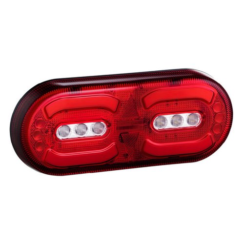 Par Lanterna Traseira LED Iva 24V Direito Esquerdo Universal