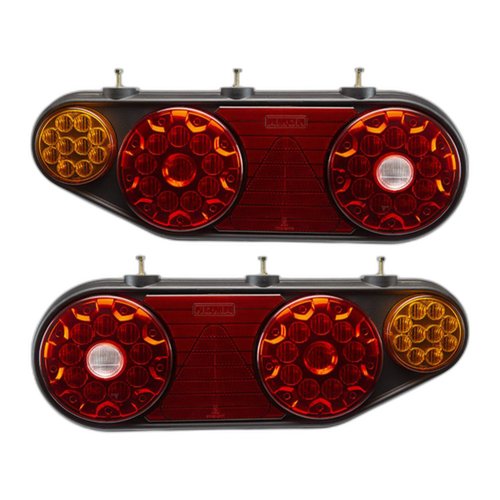 Par Lanterna Traseira LED Multifunção Braslux para Noma