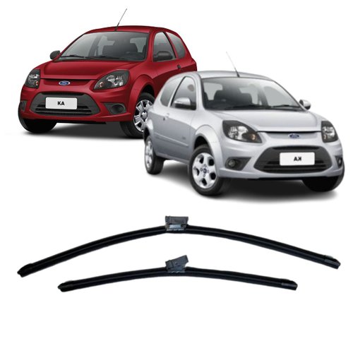 Par Palheta Limpadora Para-Brisa AVX Ford Ka 2010 a 2013