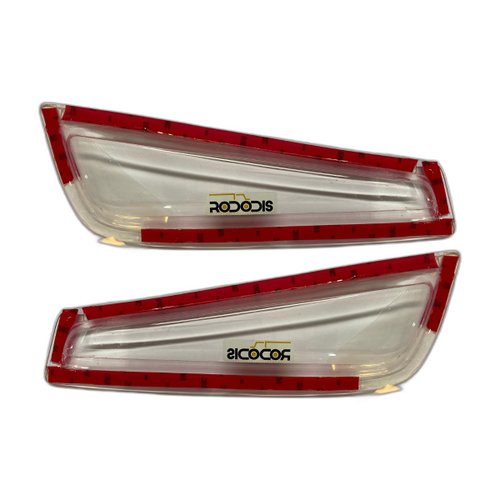 Par Protetor Acrílico Farol Auxiliar Volvo FH 2010