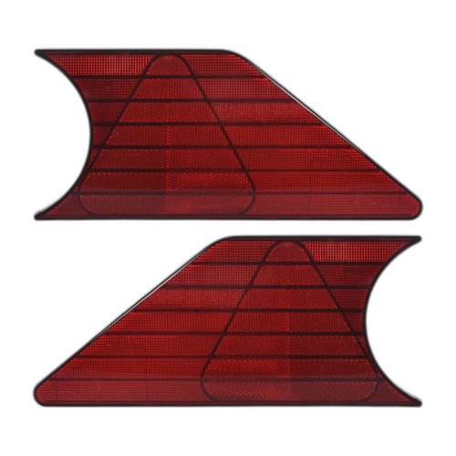 Par Retrorrefletor Triangular Braslux Style Randon