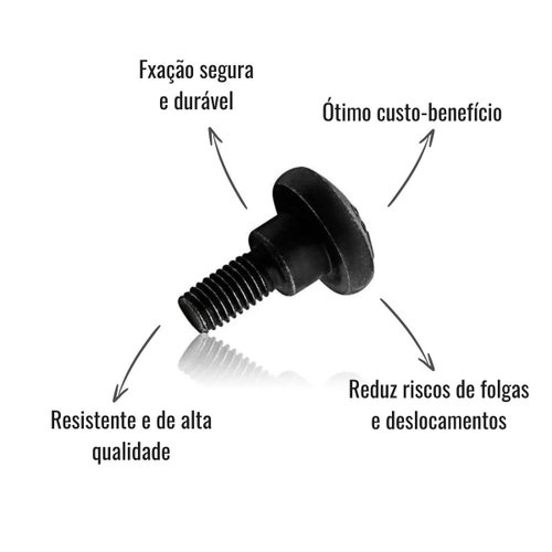 Parafuso Capa Para-Choque Cipec para Scania 24 Unidades