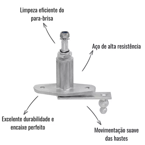 Pivô Limpador Granero 170D Direito VW Worker Delivery Titan