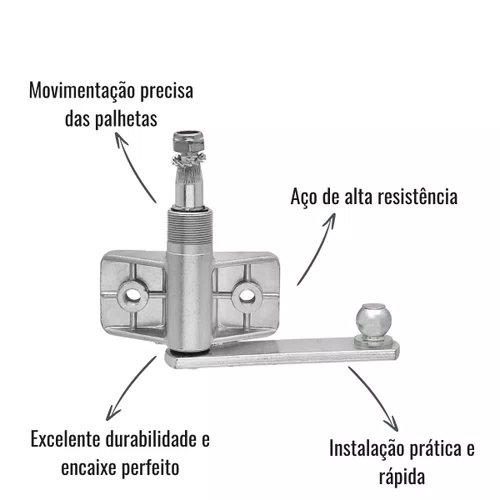 Pivô Limpador Granero 305E Esquerdo Scania 112 142 91-98