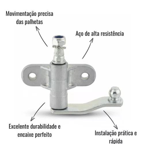 Pivô Limpador Para-Brisa Granero 308D Direito Scania Série 4