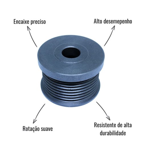 Polia Alternador Unifap 3.425 8PK Cargo Constellation Atego
