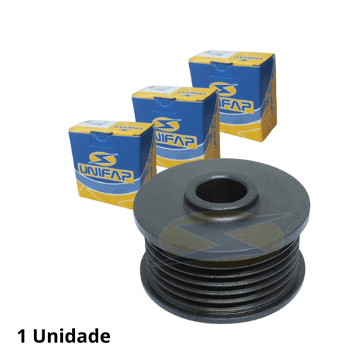 Polia Para Alternador Renault Clio Logan Sandero 6 Canais