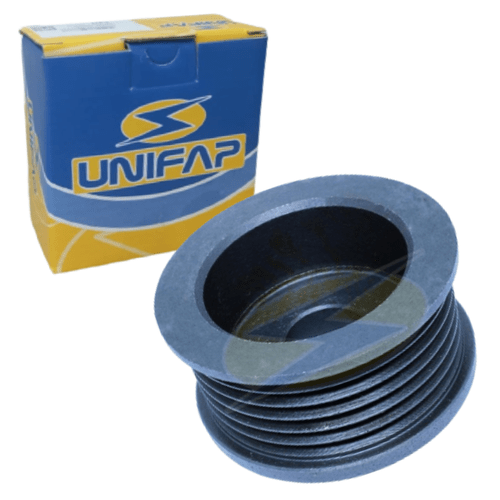 Polia Para Alternador Renault Clio Logan Sandero 6 Canais