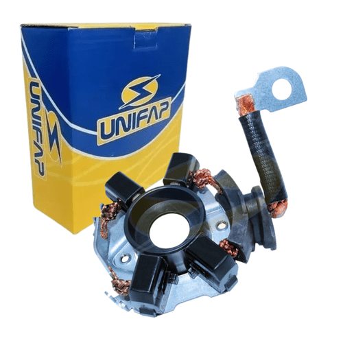Porta Escova Motor Partida Audi Fiat BMW MB VW Unifap 12v