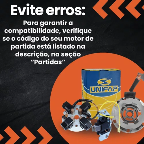 Porta Escova Motor Partida Unifap 1.273/4 Renegade Ducato