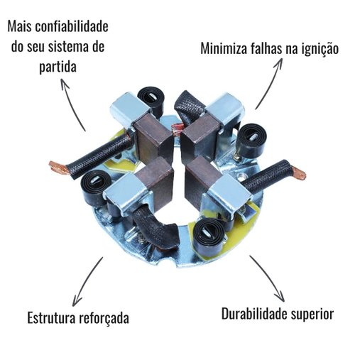 Porta Escova Motor Partida Unifap 1190/4 Constellation Cargo