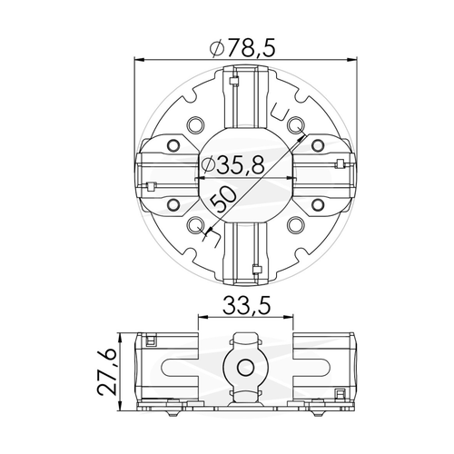 Porta Escova Partida Fiat Citroen Iveco Peugeot Bobcat 12v