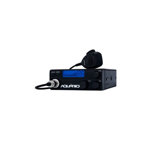Radio PX 40 Canais AM RP40 Aquário Preto e Azul 4W CB/PA