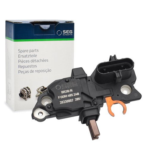 Regulador Voltagem 24V 80A Alternador MB Volvo FH Scania S4