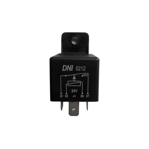Relé Auxiliar Universal DNI 0212 24V 40A 4 Terminais Com Suporte