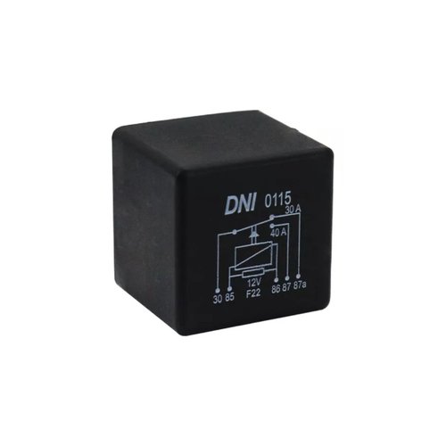 Relé Auxiliar Reversor DNI 0115 12V 40/30A Injeção Eletrônica Sem Suporte