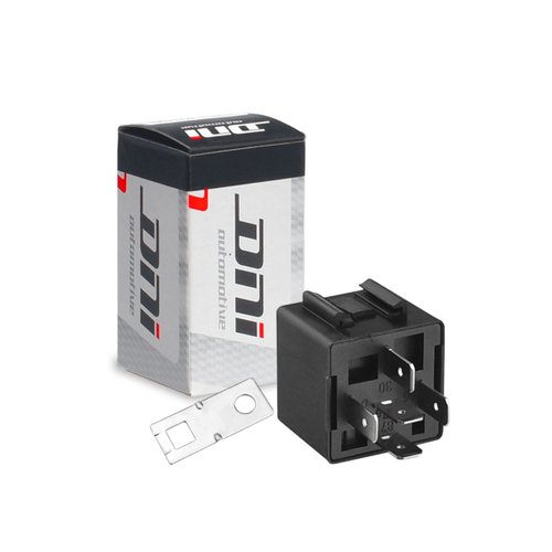 Relé Auxiliar Reversor DNI 0116 12V 40/30A 5 Terminais Com Suporte