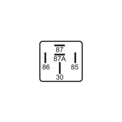 Relé Auxiliar Reversor DNI 0215 24V 30A/40A 5 Terminais Sem Suporte