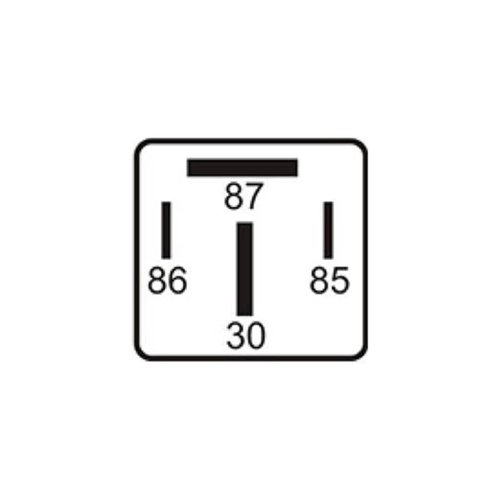 Relé Auxiliar Universal DNI 0122 12V 70A 4 Terminais Com Suporte