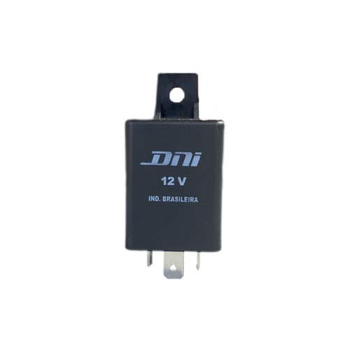 Relé de Comando de Pisca Alerta Universal DNI0412S4 12V Com Suporte