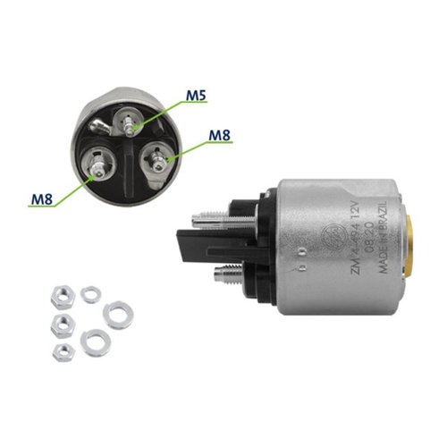 Relé de Partida ZM 4-494 12V Renault Clio Megane Kangoo