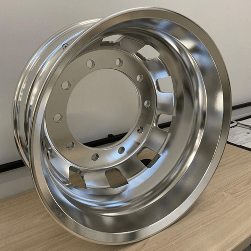 Roda De Alumínio Caminhão SAE Aro 22,5 x 8,25 10 F Italspeed