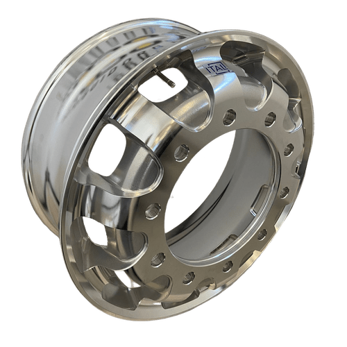 Roda de Alumínio GT1 Caminhão Aro 22,5 x 8,25 10F Italspeed