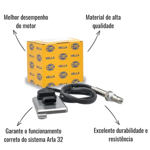 Sensor NOx Arla Hella 24V 5T Euro 5 MAN TGX 28.440