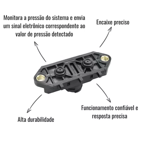 Sensor Pressão Ar APU 3RHO 7734 Cargo Stralis MB 1938 DAF