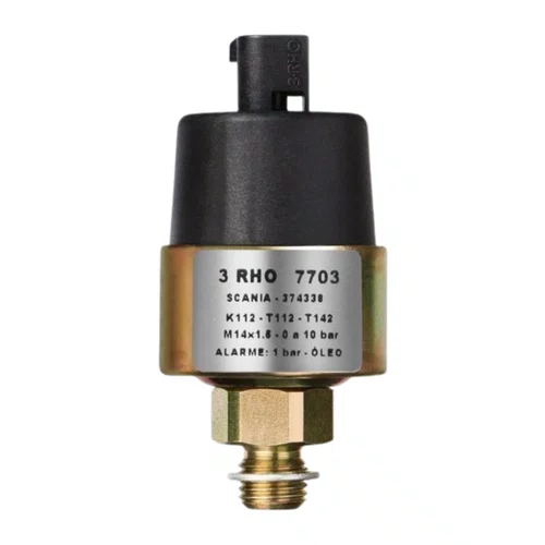 Sensor Pressão Óleo 3RHO 7703 Scania 112 113 114 124 142 143