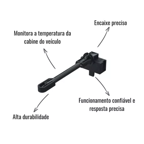 Sensor Temperatura Cabine 3RHO 2209 Scania Série 4 Série 5
