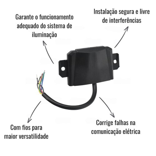 Simulador Carga Braslux LED S/Conector Randon Noma Librelato