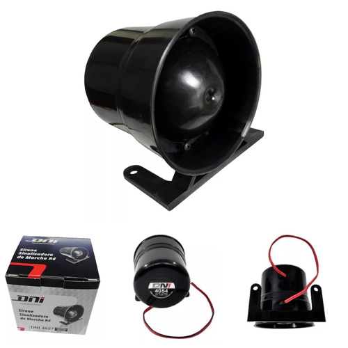 Sirene De Ré Bivolt 12v 24v Caminhão Empilhadeira - DNI4027
