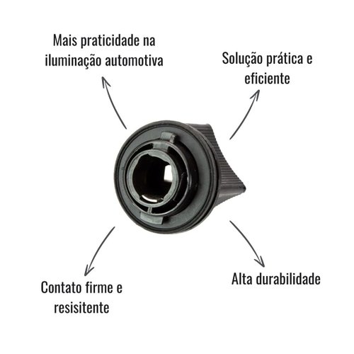 Soquete Braslux Universal 1 Polo 5 Unidades