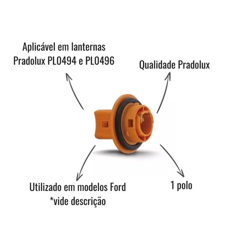 Soquete Nylon Pradolux 1 Polo Ford