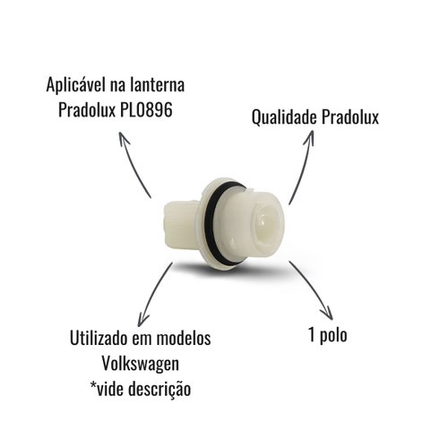 Soquete Nylon Pradolux 1 Polo Volkswagen