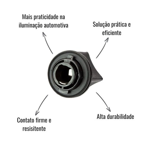 Soquete Universal Braslux 2 Polos