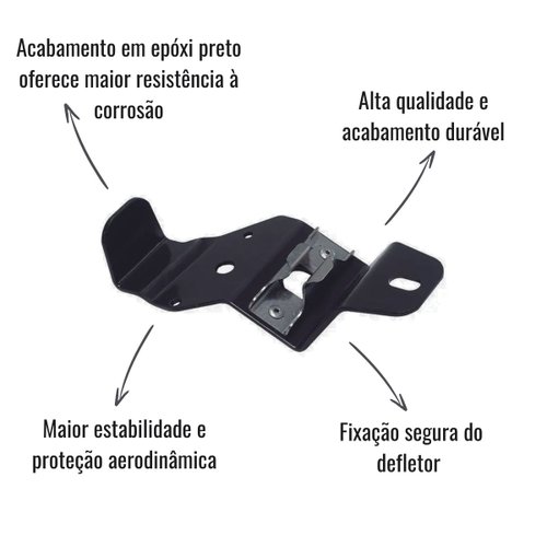 Suporte Defletor Frontal Edreaza Esquerdo para Scania Série 4