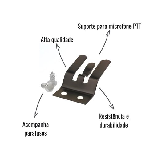 Suporte para Microfone PTT VL-50
