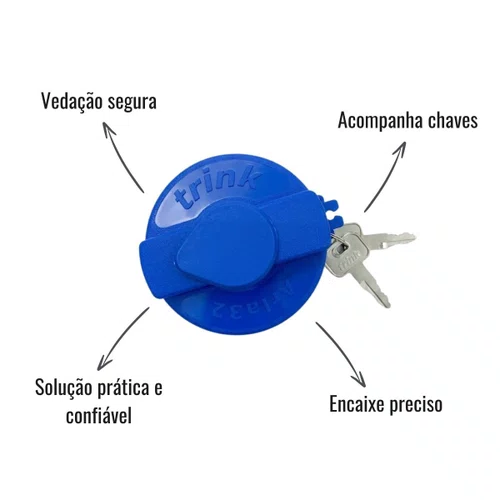 Tampa Arla Trink Com Chaves Iveco Euro 5 2012 em diante