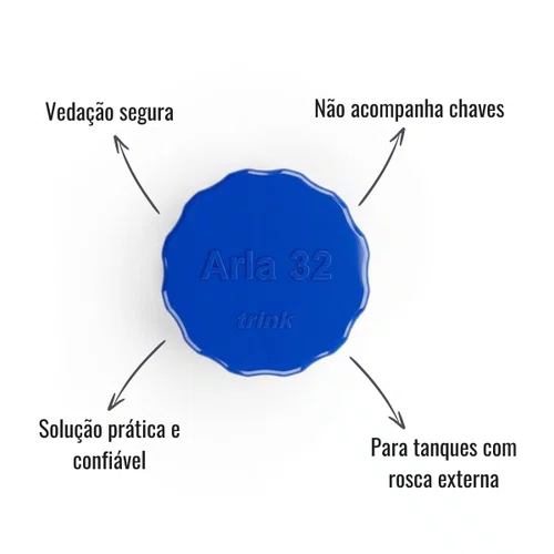 Tampa Arla Trink Sem Chaves Scania Série 5 2012 em diante